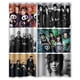 thumbnail image 1 of Cortina de ducha Pierce the Veil, juego de cortinas de baño con ganchos, tamaño 60 x 72 pulgadas, 1 of 3
