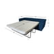 thumbnail image 4 of Sofá Cama Enco 3 Cuerpos Felpa Beige, 4 of 4