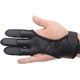 thumbnail image 1 of Guante de cuero de 3 dedos ajustable para tiro con arco recurvo protector para flechas de 15 a 60 lb, 1 of 7