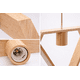 thumbnail image 4 of Luminaria de Techo Rigel Madera Estilo Nórdico Porta Ampolleta E27, 4 of 9