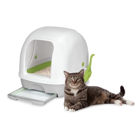 Sistema De Caja De Arena Con Capucha Purina Tidy Cats Breeze, Kit De Inicio