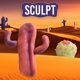 thumbnail image 5 of Thinking Putty Crazy Aaron's Goodnight Cactus Hypercolor, 5 of 9