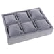 thumbnail image 3 of Velvet Stackable Jewelry Display Bandejas Showcase Bracelet Organizer Almacenamiento, 3 of 5