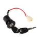 thumbnail image 2 of Cerradura De Interruptor De Encendido Cerradura De Cilindro Multiusos Para Ciclomotor, Triciclo, Motocicleta, 2 Cables, 2 of 5