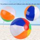 thumbnail image 3 of Pelotas de Playa Rindion Paquete de 6 Unidades 10" Arcoíris PVC, 3 of 7