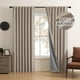 thumbnail image 1 of Cortinas CUCRAF 100% opacas de lino natural, 160 x 160 cm, 2 paneles, 1 of 8