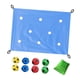 thumbnail image 4 of Lona Con Agujeros Que Mejora Las Habilidades Sociales. Juego De Trabajo En Equipo Para Eventos En Gimnasios De Pastizales. Azul Cielo., 4 of 5