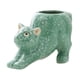 thumbnail image 2 of Maceta Con Estatua De Gato, Artesanía Versátil De Cactus, Maceta De Flores De Dibujos Animados, Decoración Del Hogar, Color Azul, 2 of 3