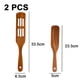 thumbnail image 2 of Juego de 2 utensilios de cocina de madera, utensilios de madera para cocinar, remover, mezclar y servir., 2 of 5