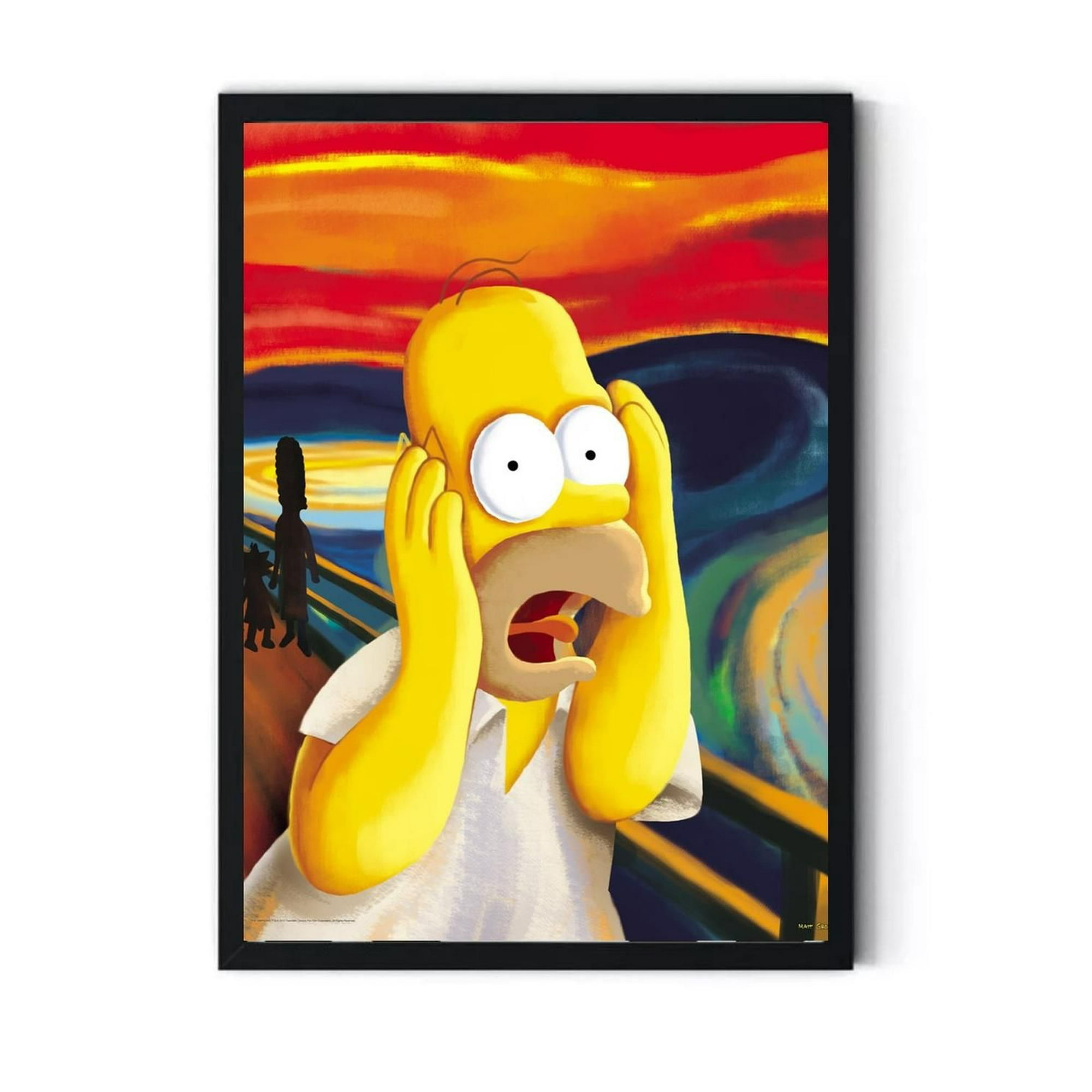 Genérico - Cuadro Decorativo Homero Medidas 30x40 Cm
