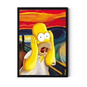 Genérico - Cuadro Decorativo Homero Medidas 30X40 Cm
