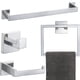 thumbnail image 1 of Juego de accesorios de baño TQKAG de acero inoxidable cromado de 4 piezas, 1 of 7