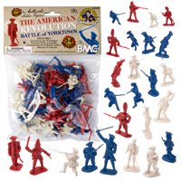Bmc Toys - Plastic Army Men Bmc Revolutionary War - 34 Soldados