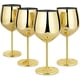 thumbnail image 2 of Pack 2 Copas De Vino Acero Inoxidable 540ml - Dorado, 2 of 4