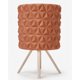 thumbnail image 1 of Lámpara de Mesa Velador SLVJE Diamond E27 Impresa en 3D 30 cm Beige / Terracota + Ampolleta, 1 of 3