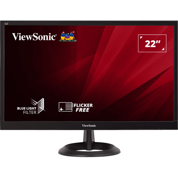 Monitor ViewSonic 22" VA2261-2 | Full HD 1080p | Reacondicionado