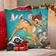 thumbnail image 4 of Bambi Fundas de almohada de terciopelo con tema, regalos de funda de almohada, decoración para el hogar, cojín de lanzar, regalo de cumpleaños para fans y parejas.50*50cm., 4 of 6