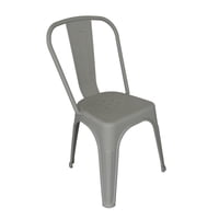 Silla Plástico Apilable Deco Aska Gris Escandinavia