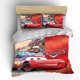 thumbnail image 1 of Cars cartoon Lightning McQueen 3D printing Children's bedding set 3 pcs 100% polyester Home Bedroom Decoration Bed Sheets, 1 of 5
