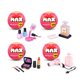 thumbnail image 1 of Set Bloques Premium Beauty Max - con Diferentes Modelosde, 1 of 6