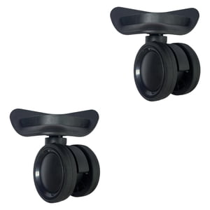 Magideal - 2 Ruedas De Repuesto Para Equipaje, Ruedas Para Maletas, Ruedas Resistentes, Ruedas Para Reparación, Fáciles De Instalar, Ruedas Con Rotación De 360