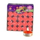 thumbnail image 1 of Velas Tealight Velas De Luz Nocturna De 1 Hora De Larga Duración Sin Perfume 100pcs Rojo, 1 of 6