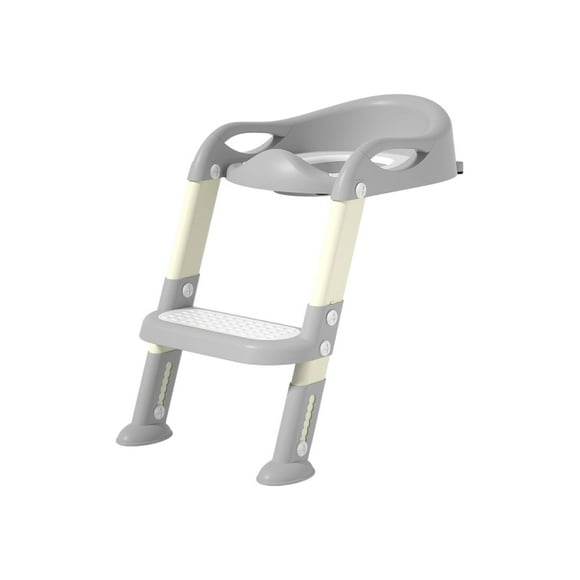 Asiento Escalera Adaptador De Baño para Niño Gris