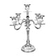 thumbnail image 5 of Candelabro De Metal Romántico Candelabro De 5 Brazos Centros De Mesa Para Bodas Plata, 5 of 5