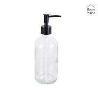 Dispensador Jabón Vidrio Transparente 450 Ml Home Logics 1 Un