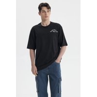 Fashionspark - Polera Hombre Print Negro- Ll