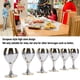 thumbnail image 5 of M Buder Paquete de 6 Copas de Vino de Acero Inoxidable de 60 Ml – Diseño de Tallo Europeo, Acero 304 Duradero, Portátil E Irrompible – Ideal para Vino, Champán y Licores, 5 of 8