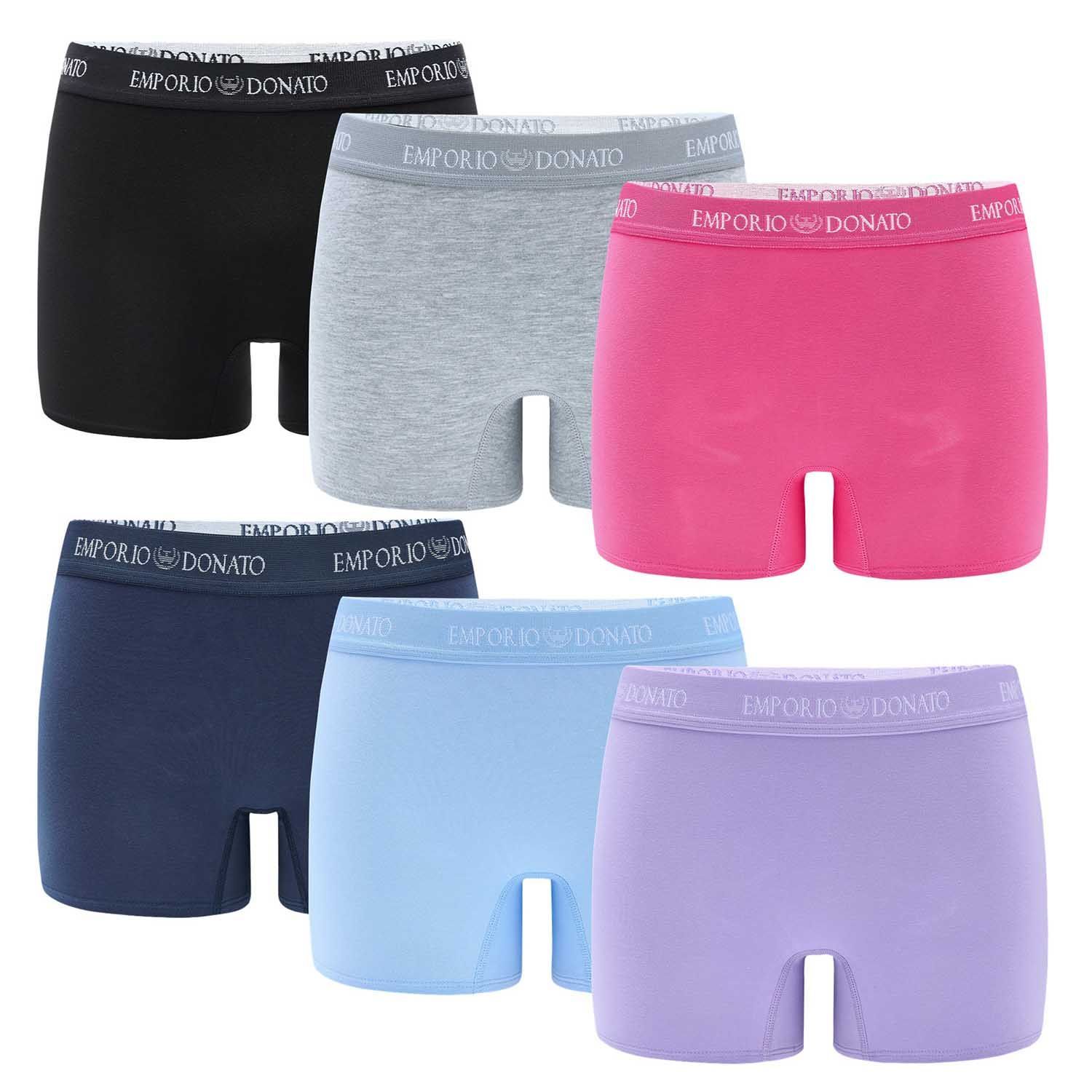 Giovacchino - Pack De 6 Calzones Pantaleta Algodón Mujer