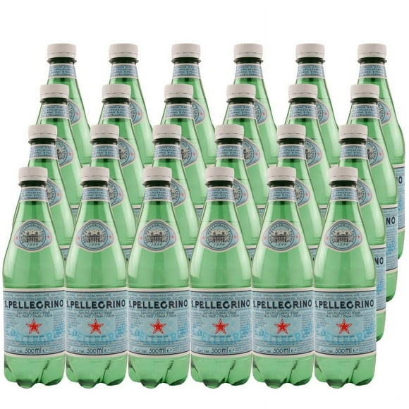 24 Aguas Mineral, Gasificada Pet, 500 ml, 0%