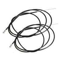 Genérica - Pack X2 Cable De Freno Trasero Mtb Barril Completo 1.75 M