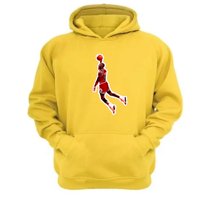 Genérico - Polerón Canguro 23 Con Capucha Amarillo Talla S Unisex