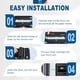 thumbnail image 5 of Unidad de batería Ankink DR730 compatible con Brother DR-730 (paquete de 2), 5 of 7