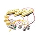 thumbnail image 1 of Pastillas para guitarra eléctrica Tres pastillas individuales Interruptores Mástil y puente Pastilla pasiva para guitarra eléctrica ST Piezas Accesori Amarillo, 1 of 5