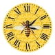 thumbnail image 5 of Bee On Yellow Hive Relojes De Pared 12 Pulgadas Silencioso Preciso Para Sala De Estar, 5 of 5
