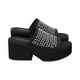 thumbnail image 3 of Sandalia Mujer Negro Fast Police, 3 of 6