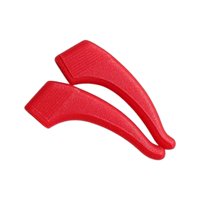 Ioensy - Gancho Antideslizante Para Orejas De Anteojos De 2 Piezas Cómodo Para Niños Y Adultos Rojo