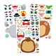 thumbnail image 4 of Láminas adhesivas JOYIN Make-a-Face Animal Mix Match 36 unidades, 4 of 9
