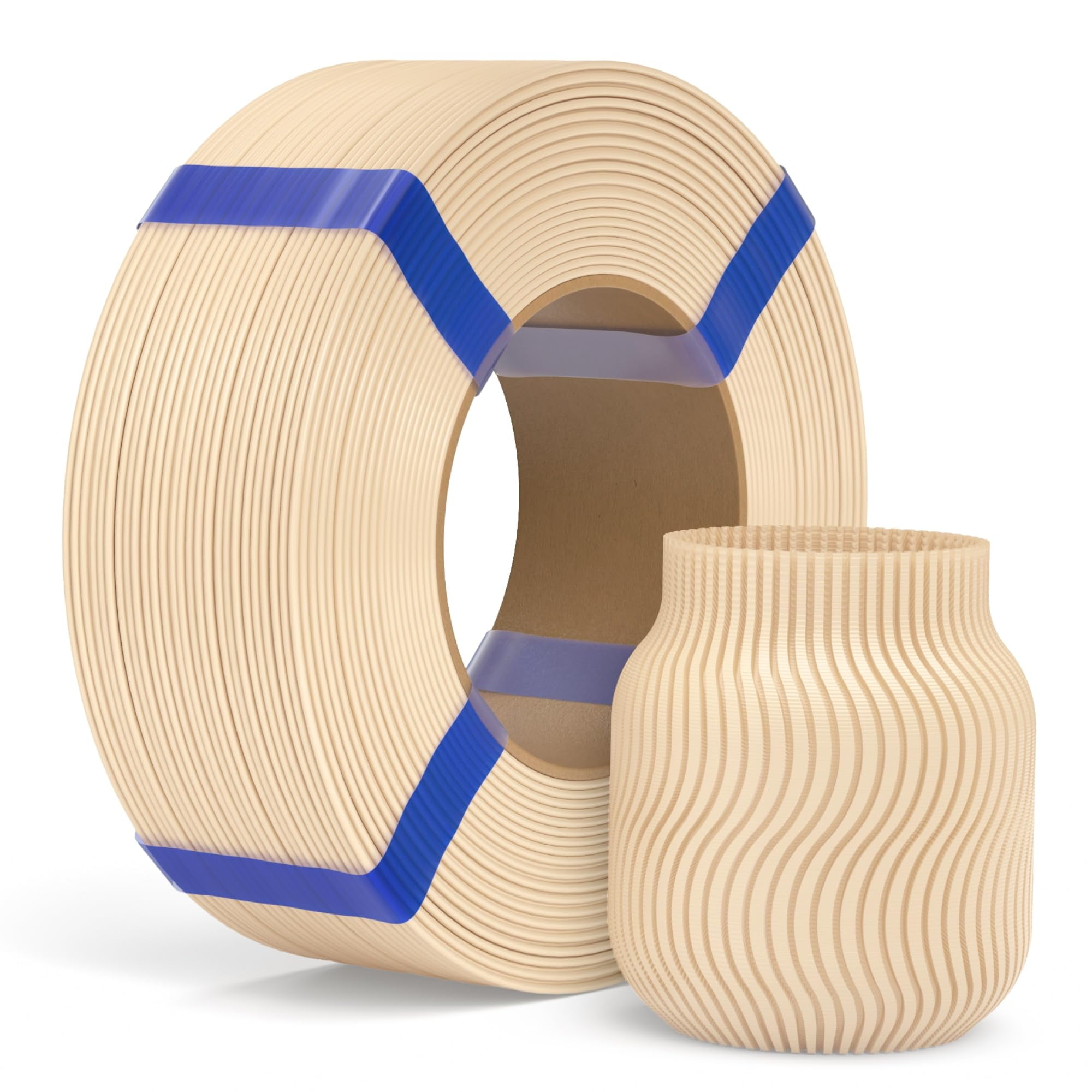 Filamento Para Impresora 3d Elegoo Pla Basic, 1,75 Mm, Color Beige, 1 Kg