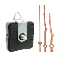 Bothyi - Mecanismo De Reloj Manecillas Silenciosas Manecillas Largas Accesorios Conjunto De Mecanismo De Reloj De Pared Rama