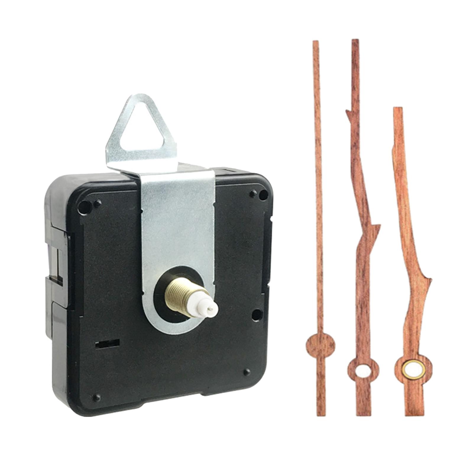 Bothyi - Mecanismo De Reloj Manecillas Silenciosas Manecillas Largas Accesorios Conjunto De Mecanismo De Reloj De Pared Rama