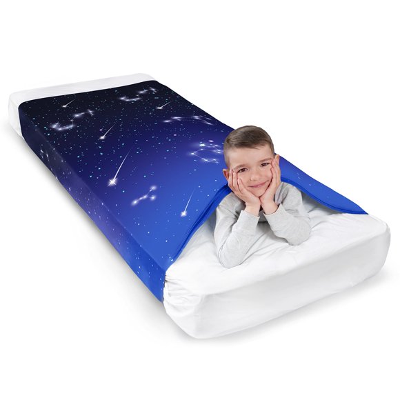 Manta de compresión sensorial, sábana de spandex, tamaño doble