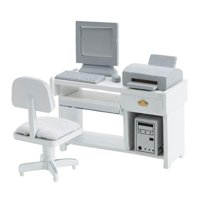 Bothyi - Juego De Sillas De Oficina En Miniatura Para Casa De Muñecas, Accesorios Para Casa De Muñecas