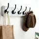 thumbnail image 2 of Perchero de pared SKOLOO 44 cm, 5 ganchos, madera maciza, blanco, 2 of 6