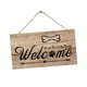 thumbnail image 2 of Cartel De Bienvenida De Madera Rústica, Placa Colgante, Arte De Pared Para La Decoración De La Puerta Del Hogar, 2 of 3