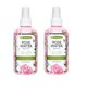 thumbnail image 1 of Spray de agua de rosas De La Cruz, 240 ml (2 botellas), sin parabenos, vegano, 1 of 8
