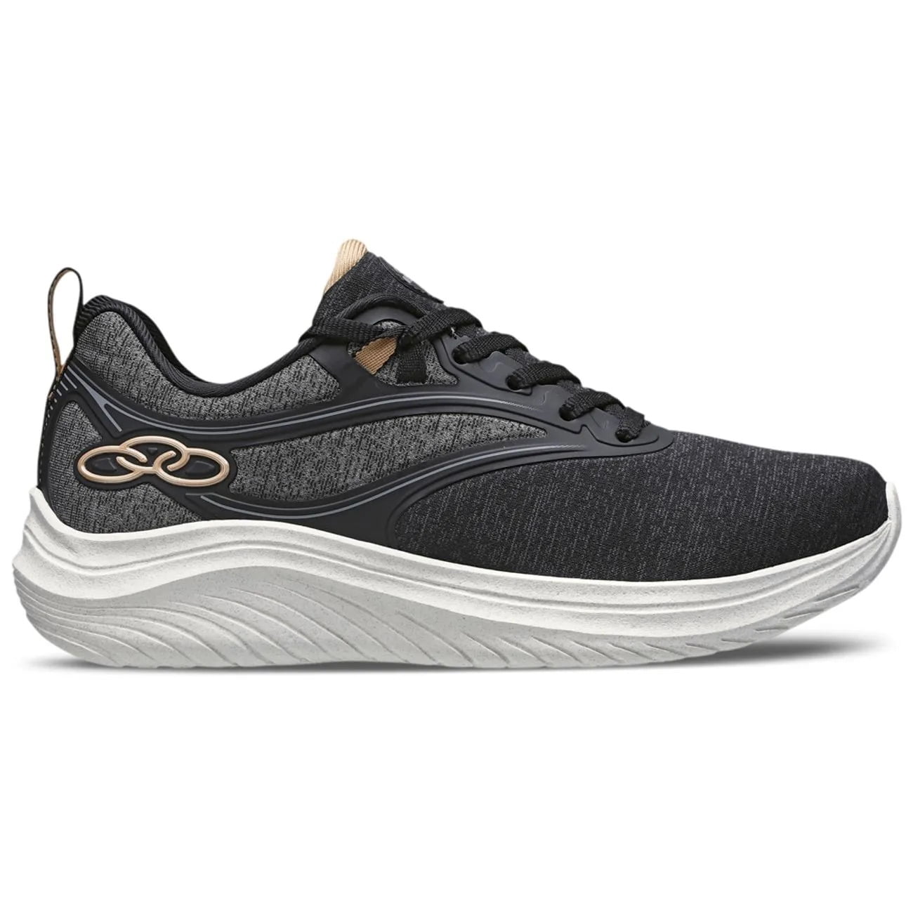 Olympikus - Zapatilla Mujer Alfa 2 Negro/gris